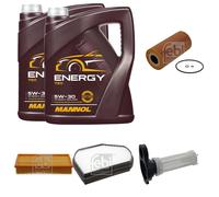 FEBI BILSTEIN Controllo Set 10 L 5W-30 per Mercedes E-Klasse W210 Energy 5W-30