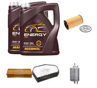 FEBI BILSTEIN Controllo Set 10 L 5W-30 per Mercedes E-Klasse W210 Energy 5W-30