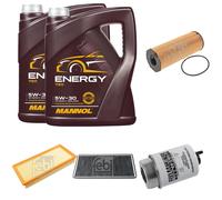 FEBI BILSTEIN Controllo Set 10 L MANNOL Energy 5W-30 per Land Rover Range 3.6