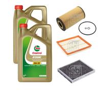 FEBI BILSTEIN Controllo Set 10L CASTROL EDGE 5W-30 Per Mercedes-Benz