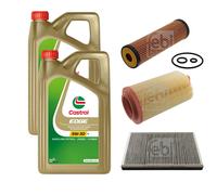 FEBI BILSTEIN Controllo Set 10L CASTROL EDGE 5W-30 Per Mercedes-Benz