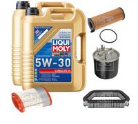 FEBI BILSTEIN Controllo Set 10L Liqui Moly 5W30 LONGLIFE3 Per Audi A8 4E