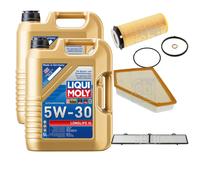 Febi BILSTEIN Controllo Set 10L Liqui Moly 5W30 Longlife3 per BMW 3er