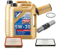FEBI BILSTEIN Controllo Set 10L Liqui Moly 5W30 Longlife3 Per BMW 5 Serie E34