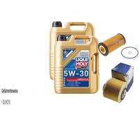 Febi BILSTEIN Controllo Set 10L Liqui Moly 5W30 Longlife3 per di Audi A6