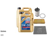 Febi BILSTEIN Controllo Set 10L Liqui Moly 5W30 Longlife3 per di Audi Q7