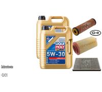 FEBI BILSTEIN Controllo set 10L Liqui Moly 5W30 Longlife3 per Mercedes-Benz