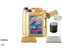 FEBI BILSTEIN Controllo set 10L Liqui Moly 5W30 Longlife3 per Mercedes-Benz
