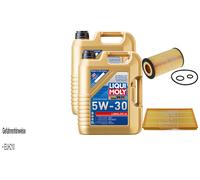 FEBI BILSTEIN Controllo set 10L Liqui Moly 5W30 Longlife3 per Mercedes-Benz