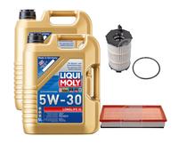 FEBI BILSTEIN Controllo Set 10L Liqui Moly 5W30 LONGLIFE3 Per VW Touareg 7P5