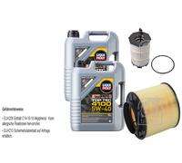 FEBI BILSTEIN Controllo Set 10L LIQUI MOLY TOP TEC 4100 5W-40 Per Audi A5 8T3