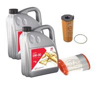 FEBI BILSTEIN Controllo Set 10L Longlife 5W-30 Per Audi A8 4E 3.0 TDI