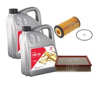 FEBI BILSTEIN Controllo Set 10L Longlife 5W-30 Per Audi Allroad 4BH C5 4.2