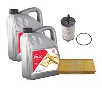 Febi BILSTEIN Controllo Set 10L Longlife 5W-30 per di Antenna Audi Q7 4LB 4.2