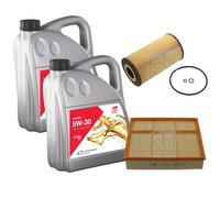 Febi BILSTEIN Controllo Set 10L Longlife 5W-30 per Mercedes - Benz M - Classe M