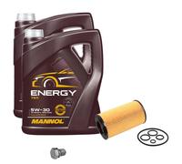 FEBI BILSTEIN Controllo Set 10L MANNOL 5W-30 Per Mercedes C-Klasse W203 W204