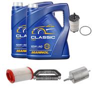 Febi BILSTEIN Controllo Set 10L mannol Classic 10W-40 per Audi A8 4E_4.2