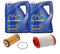 FEBI BILSTEIN Controllo Set 10L MANNOL Classic 10W-40 Per Audi A8 4E2 4E8