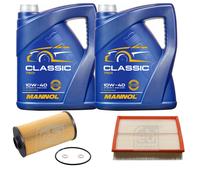FEBI BILSTEIN Controllo Set 10L MANNOL Classic 10W-40 Per BMW 7 Serie E38 740i
