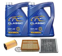 Febi BILSTEIN Controllo Set 10L mannol Classic 10W-40 per Mercedes-Benz Da M