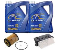 FEBI BILSTEIN Controllo Set 10L MANNOL Classic 10W-40 Per Mercedes-Benz GLK