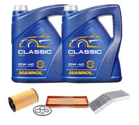 FEBI BILSTEIN Controllo Set 10L MANNOL Classic 10W-40 Per Mercedes SLK R171