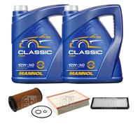 FEBI BILSTEIN Controllo Set 10L MANNOL Classic 10W-40 Per Mercedes Sprinter