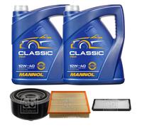 FEBI BILSTEIN Controllo Set 10L MANNOL Classic 10W-40 Per VW LT 28-46 II