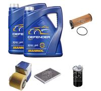 Febi BILSTEIN Controllo Set 10L mannol Defender 10W-40 per ' Aria Audi A6
