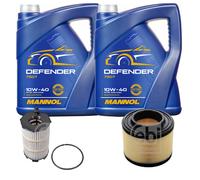 Febi BILSTEIN Controllo Set 10L mannol Defender 10W-40 per Audi A6 di Avant