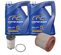 Febi BILSTEIN Controllo Set 10L mannol Defender 10W-40 per di Audi A8 4E