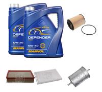 FEBI BILSTEIN Controllo Set 10L MANNOL Defender 10W-40 Per VW Passat Variant