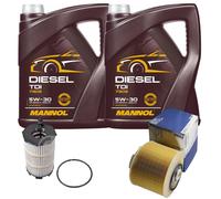 FEBI BILSTEIN Controllo Set 10L MANNOL Diesel TDI 5W-30 Per Audi A6 Allroad