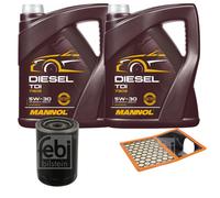 FEBI BILSTEIN Controllo Set 10L MANNOL Diesel TDI 5W-30 Per Iveco Daily V