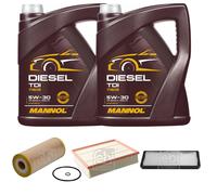 FEBI BILSTEIN Controllo Set 10L MANNOL Diesel TDI 5W-30 Per VW LT 28-46 II