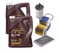 FEBI BILSTEIN Controllo Set 10L MANNOL Elite 5W-40 Per Audi A6 Allroad 4FH