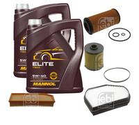 FEBI BILSTEIN Controllo Set 10L MANNOL Elite 5W-40 Per Mercedes-Benz
