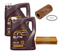 FEBI BILSTEIN Controllo Set 10L MANNOL Elite 5W-40 Per Mercedes-Benz