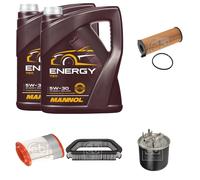 Febi BILSTEIN Controllo Set 10L mannol Energia 5W-30 per di Antenna Audi A8 4E_