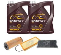 Febi BILSTEIN Controllo Set 10L mannol Energia 5W-30 per Paese Rover Range