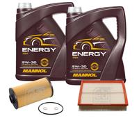 FEBI BILSTEIN Controllo Set 10L MANNOL Energy 5W-30 Per BMW 7 Serie E38 740i iL
