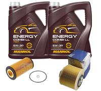FEBI BILSTEIN Controllo Set 10L MANNOL Energy Combi LL 5W-30 Per Audi A6