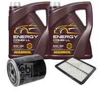 FEBI BILSTEIN Controllo Set 10L MANNOL Energy Combi LL 5W-30 Per KIA Sorento
