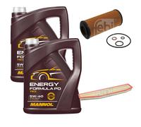 FEBI BILSTEIN Controllo Set 10L MANNOL Energy Formula PD 5W-40 Per BMW X3