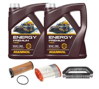 Febi BILSTEIN Controllo Set 10L mannol Energy Premium 5W-30 per . Audi A8 4E