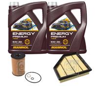 Febi BILSTEIN Controllo Set 10L mannol Energy Premium 5W-30 per . BMW 5er