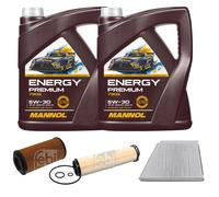 FEBI BILSTEIN Controllo Set 10L MANNOL Energy Premium 5W-30 Per Mercedes E