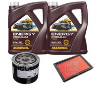 FEBI BILSTEIN Controllo Set 10L MANNOL Energy Premium 5W-30 Per Nissan Micra