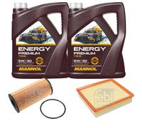 FEBI BILSTEIN Controllo Set 10L MANNOL Energy Premium 5W-30 Per Opel Movano