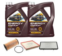 FEBI BILSTEIN Controllo Set 10L MANNOL Energy Premium 5W-30 Per Opel Vivaro